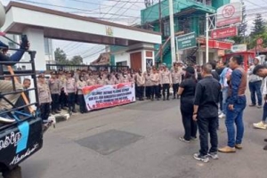 Kuningan Caang Disorot, Gabungan Ormas Demo Kejari Kuningan